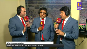 Latina Televisión canal 2 HOY Perú vs Paraguay en VIVO y en Directo