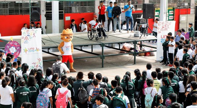 Lanzamiento de campaña «Soy Lima 2019» en colegios de la capital fue un éxito