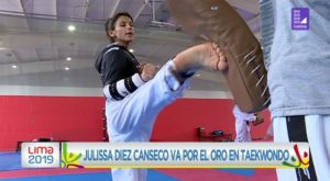 Julissa Diez Canseco va por la medalla de oro en taekwondo