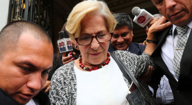Fiscalía solicita prisión preventiva para Susana Villarán