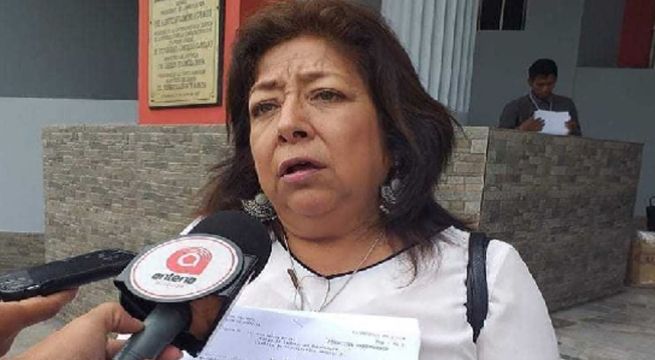 María Elena Foronda presentó acción de amparo en juzgado de Chimbote