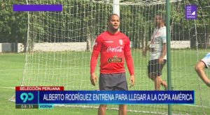 Alberto Rodríguez entrena para llegar a la Copa América