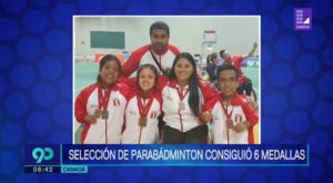 Selección peruana de parabadminton consiguió 6 medallas en Canadá