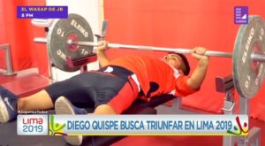 Diego Quispe busca triunfar en los Juegos Parapanamericanos Lima 2019