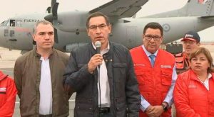 Martín Vizcarra informó sobre colapso de carreteras y puente que conecta Yurimaguas