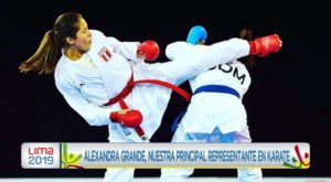 Alexandra Grande, nuestra principal representante en karate