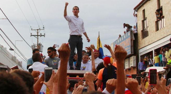 Líder opositor venezolano Guaidó dice que gobierno de Maduro terminará en el 2019