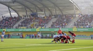 Lima 2019: exhibición de rugby en Villa María del Triunfo