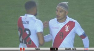 La Selección Peruana se impuso a Costa Rica por la mínima diferencia