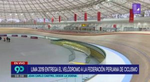 Lima 2019 hizo entrega del velódromo a la Federación Peruana de Ciclismo