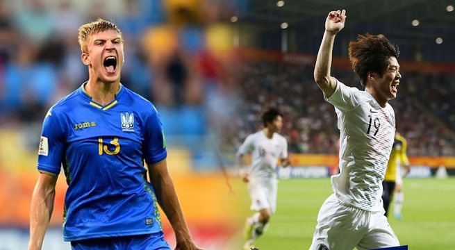 Ucrania y Corea del Sur disputarán la final del Mundial Sub 20