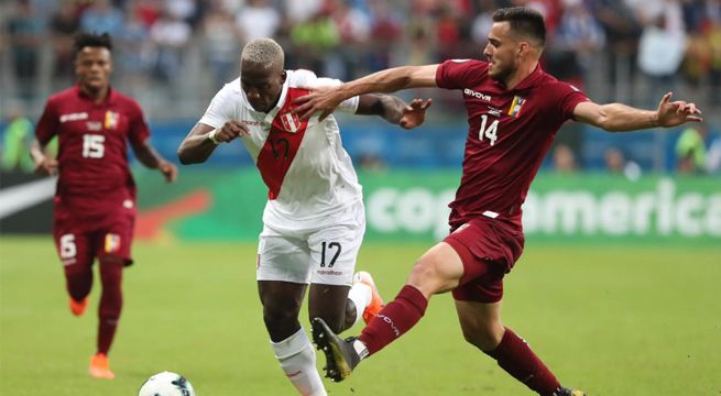 Perú empató con Venezuela en su debut en la Copa América
