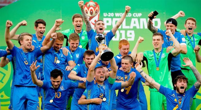 Ucrania remontó el resultado y se coronó campeón del Mundial Sub 20
