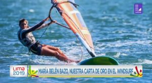 María Belén Bazo, nuestra carta de oro en el windsurf