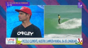 Piccolo Clemente nos visita tras convertirse en campeón mundial de longboard