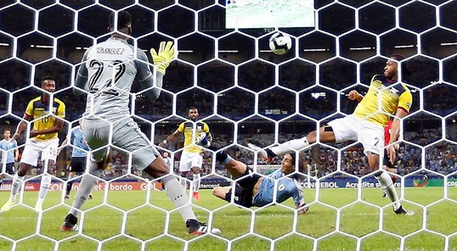 Uruguay goleó 4-0 a una desconocida Ecuador en la Copa América
