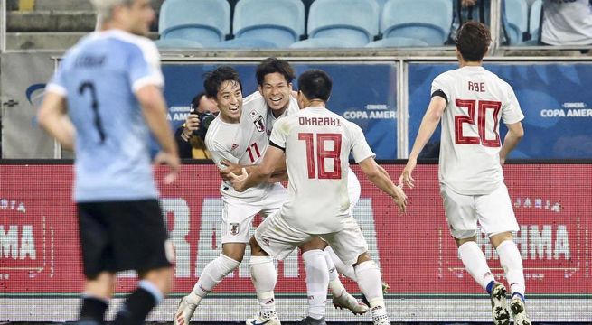 Uruguay igualó 2-2 con Japón por la Copa América [Video]