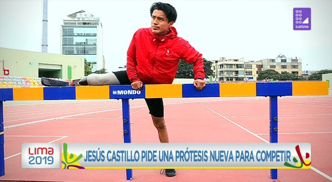 Jesús Castillo pide una prótesis nueva para competir en Lima 2019