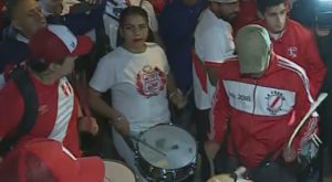 El apoyo de la hinchada peruana en la gran final de la Copa América
