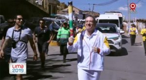 Así fue el recorrido de la antorcha panamericana tras su llegada a Machu Picchu [VIDEO]