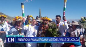 La antorcha panamericana visitó el valle del Colca