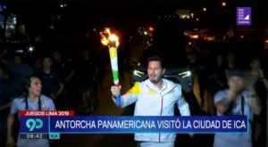 Lima 2019: La antorcha panamericana llegó a la ciudad de Ica