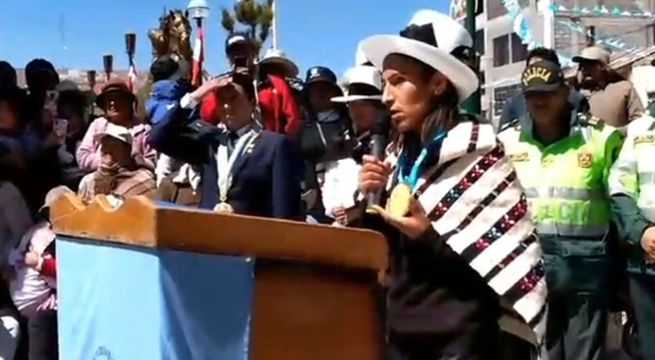 Gladys Tejeda recibe homenaje en su tierra natal por triunfo en los Juegos Panamericanos [Video]