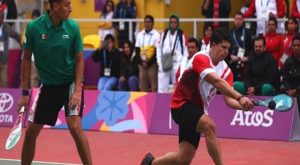 Lima 2019: Kevin Martínez logró su tercer triunfo en paleta frontón