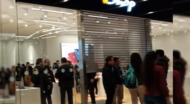 Ladrones se disfrazan de agentes de seguridad para robar en tienda de conocido centro comercial