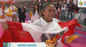 ¡Karateca Ingrid Aranda le dio una nueva medalla de bronce al Perú en los Panamericanos! [Video]