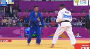 Perú se queda con la plata en judo 73 kg al caer Alonso Wong en la final ante su par cubano