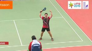 Kevin Martínez ganó para el Perú la medalla de oro en frontón masculino [Video]