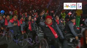 La delegación peruana desfiló en la inauguración de los Juegos Parapanamericanos Lima 2019