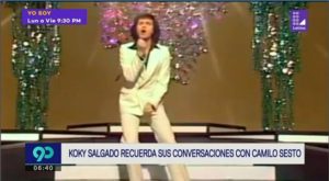 Koki Salgado: Las canciones de Camilo Sesto son “una caricia al alma”