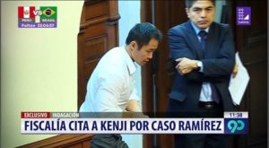 Fiscalía citan a Kenji por presuntos aportes ilegales