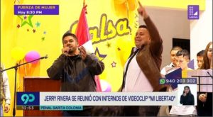 Cantante puertorriqueño, Jerry Rivera cantó “Mi Libertad” en el penal Sarita Colonia