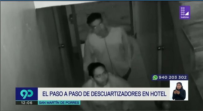 Peritos lograron recuperar imágenes claves del hotel donde ocurrieron los crímenes contra dos jóvene