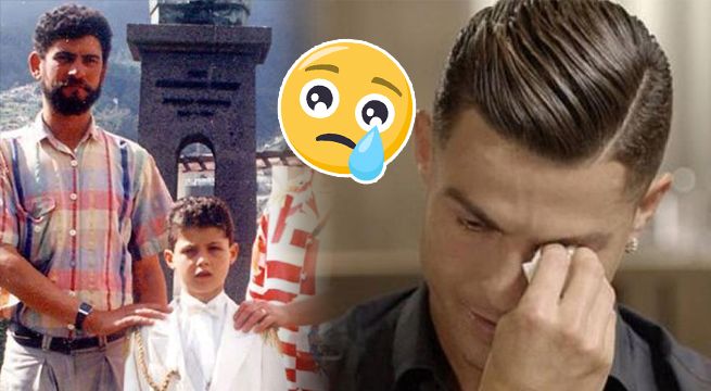 También es humano: Cristiano Ronaldo rompió en llanto al recordar a su padre [VIDEO]