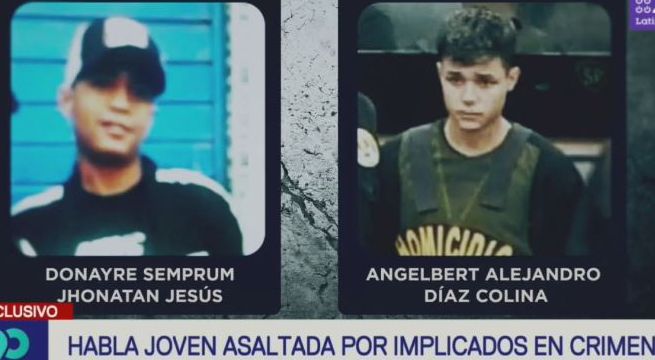 Habla joven mujer que fue asaltada por dos venezolanos implicados en doble descuartizamiento