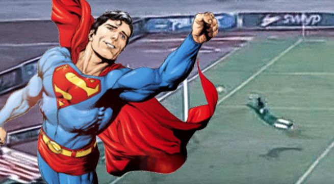 ¡A LO SUPERMAN! La espectacular parada de un arquero en el fútbol de Egipto