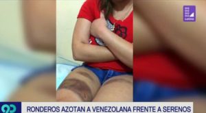 Cajamarca: Ronderos azotan a mujer venezolana frente a serenos