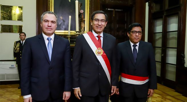 Vicente Zeballos juró como nuevo jefe del gabinete [VIDEO]
