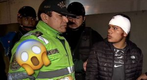 Lo atendieron por ser atropellado y resultó ser un conocido delincuente [VIDEO]