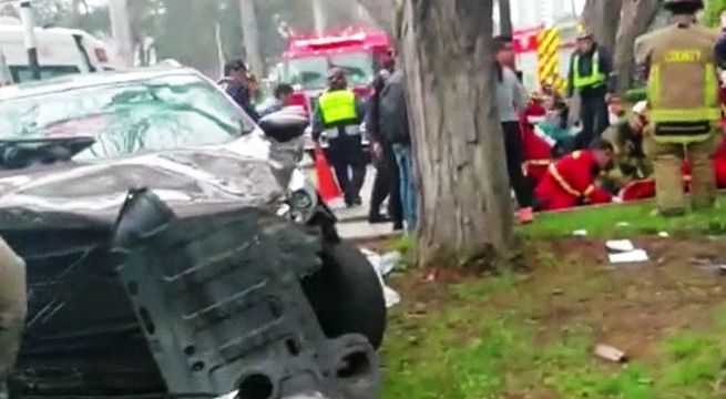 Dos muertos y un herido dejó un accidente de tránsito en San Isidro