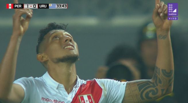 Perú vs Uruguay: Christofer Gonzales abre el marcador con potente disparo de cabeza