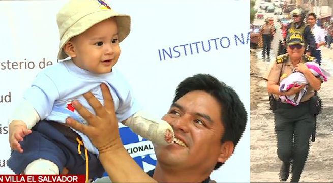 Incendio en Villa El Salvador: Bebé que sufrió graves quemaduras fue dado de alta