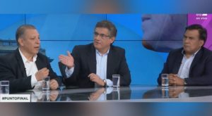 Arana, Sheput y Velásquez Quesquén sostuvieron encendido debate en Punto Final