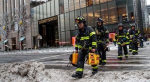 Incendio en el techo de la Trump Tower deja un herido grave