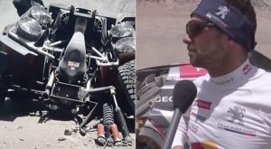 Dakar 2018: Cyril Despres quedó eliminado de la competencia por problemas con su auto