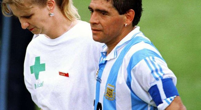 Momento mundial: El día que Maradona dio doping positivo en Estados Unidos 94